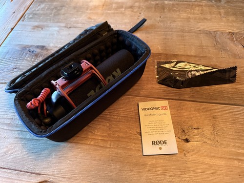 Rode videomic camera - videomic, on-camera