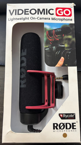 Rode videomic handheld - go,