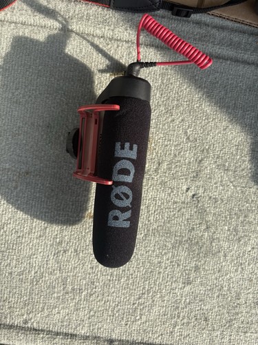 Rode videomic camera - videomic, camera-mount