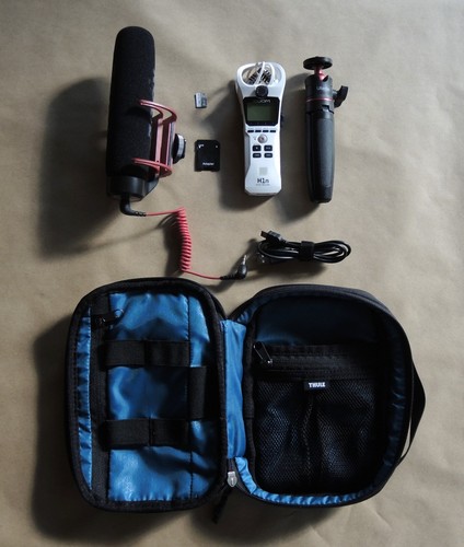 Field recording kit with zoom - recording,